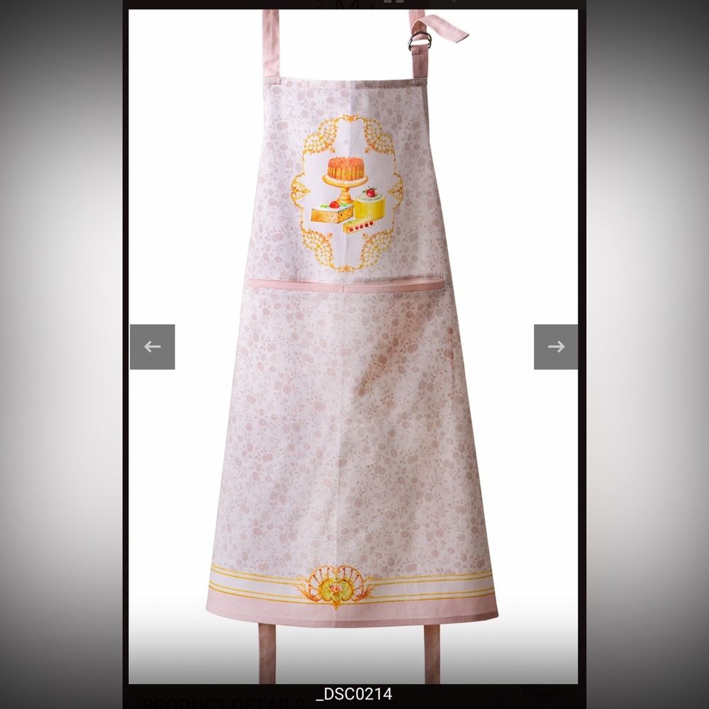 Maison d' Hermine Premium 100% Combed Cotton Chef Apron New in gift box pastries - Picture 6 of 9
